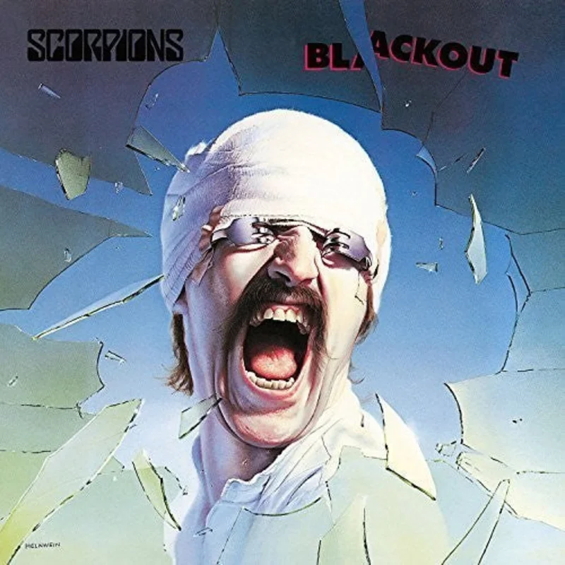 SCORPIONS 'BLACKOUT' 50TH ANNIVERSARY LP + CD - IMPORT