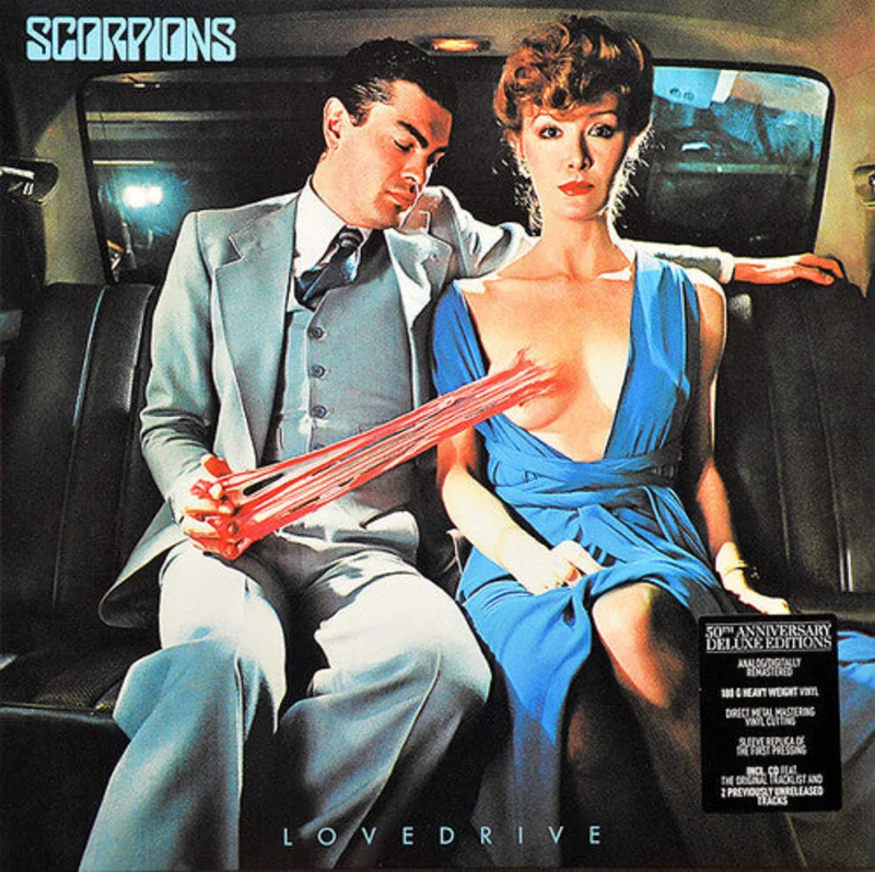 SCORPIONS 'LOVEDRIVE' 50TH ANNIVERSARY LP + CD - IMPORT