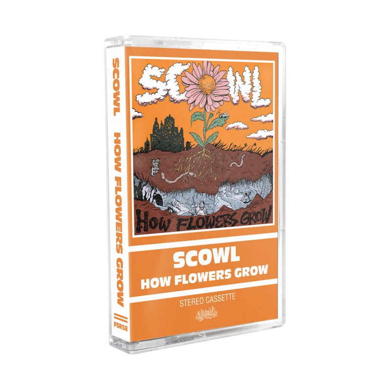 SCOWL 'HOW FLOWERS GROW' CASSETTE - YELLOW