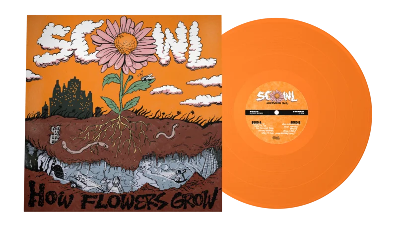 SCOWL HOW FLOWERS GROW LP - LTD. EDITION - ORANGE