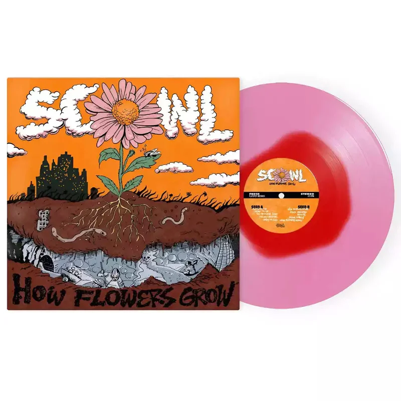 SCOWL HOW FLOWERS GROW LP - RED/LIGHT/PINK