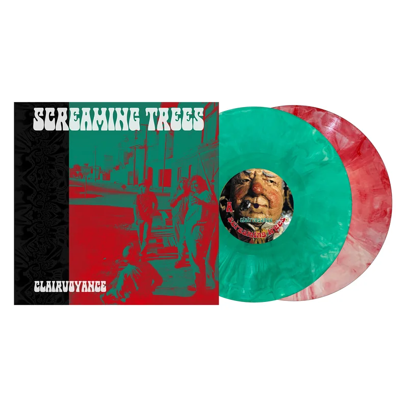 SCREAMING TREES CLAIRVOYANCE (PLUS) 2LP - EXCLUSIVE - LTD. 500 - MARBED/EVERGREEN/CANDY CANE
