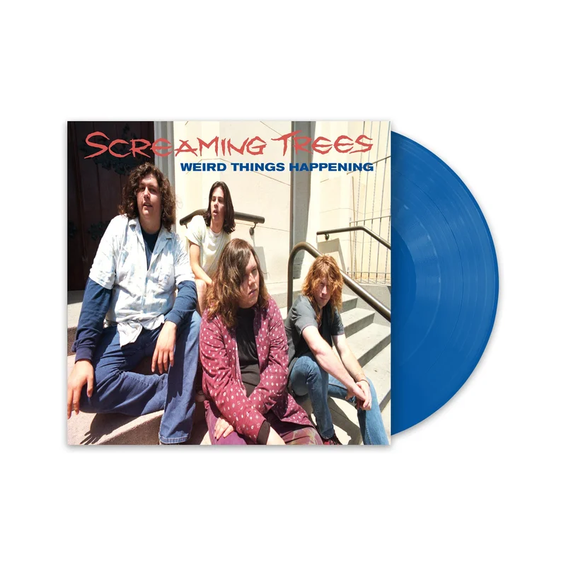 SCREAMING TREES WEIRD THINGS HAPPENING (ELLENSBURG DEMOS 1986-1988) LP - LTD. 500 - BLUE