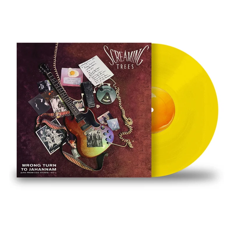SCREAMING TREES WRONG TURN TO JAHANNAM (LIVE AT EGG STUDIO) LP - EXCLUSIVE - LTD. 500 - OPAQUE YELLOW
