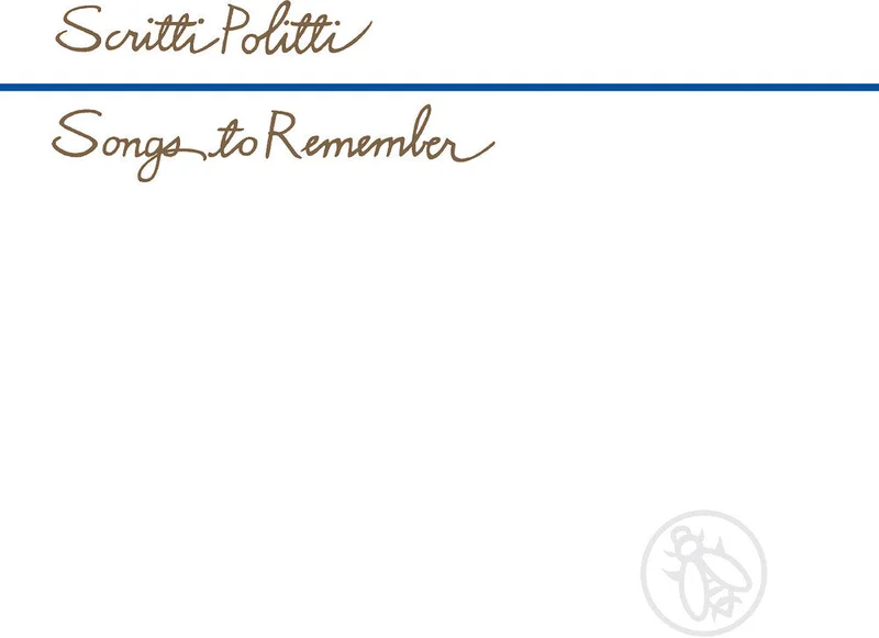 Scritti Politti: Songs To Remember 12"