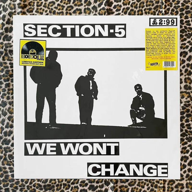 Section 5: We Won't Change 12" (RSD 2023)