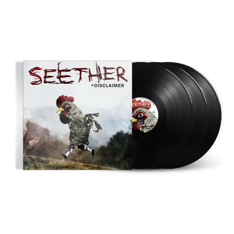 SEETHER 'DISCLAIMER' 3LP (Deluxe Black Vinyl)