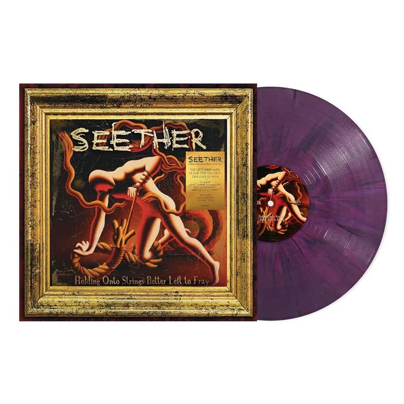 SEETHER 'HOLDING ONTO STRINGS BETTER LEFT TO FRAY' LP - LTD. EDITION - TWILIGHT