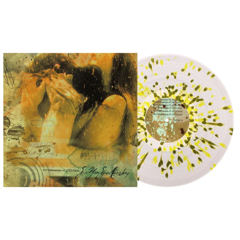 SEEYOUSPACECOWBOY THE ROMANCE OF AFFLICTION LP - EXCLUSIVE - LTD. 300 - CLEAR/SWAMPGREEN/YELLOW/SPLATTER