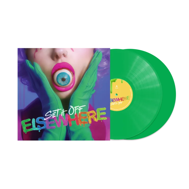 SET IT OFF 'ELSEWHERE' 2LP (Neon Green Vinyl)
