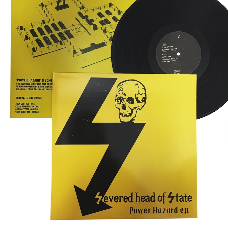 Severed Head of State: Power Hazard 12" (new)