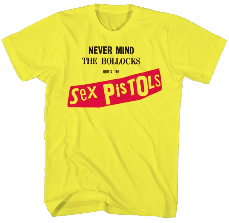 SEX PISTOLS 'SEX PISTOLS NEVER MIND BOLLOCKS' T-SHIRT