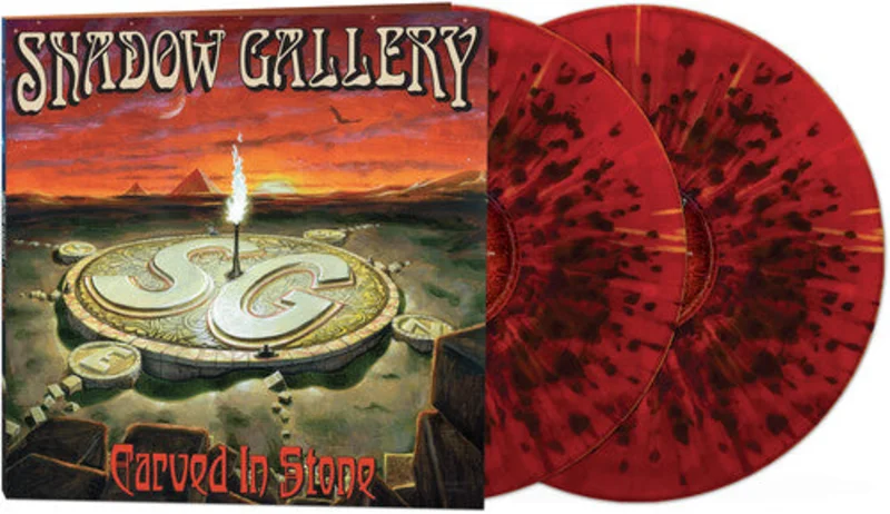 Shadow Gallery: Carved In Stone 12" (red/black splatter vinyl)