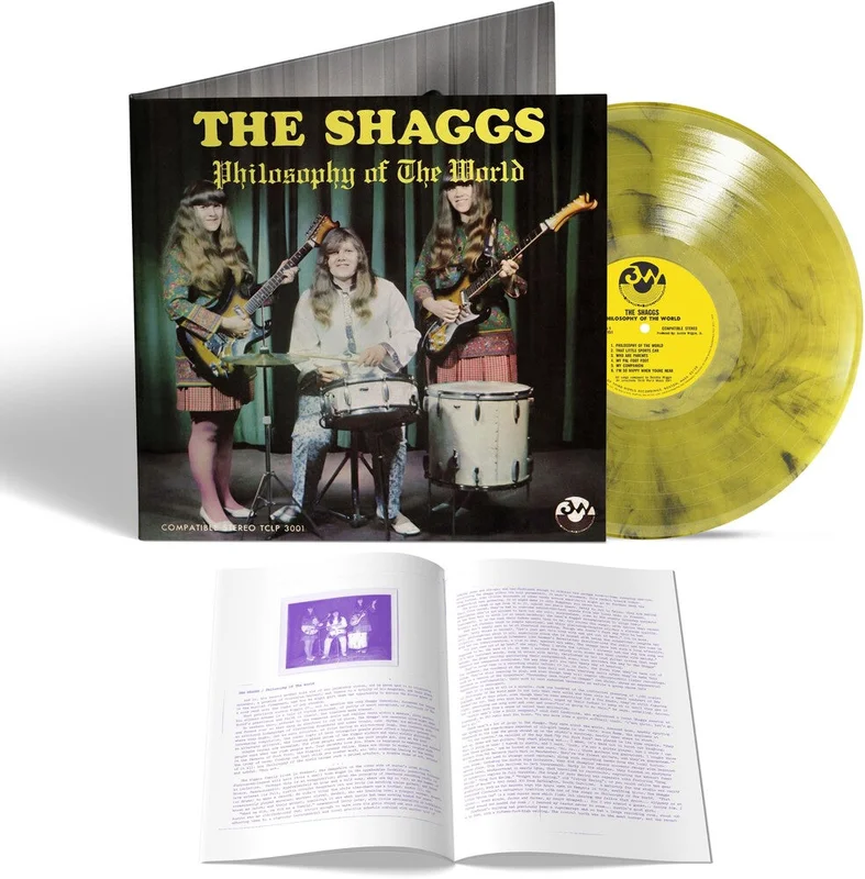 Shaggs: Philosophy Of The World 12" (yellow vinyl with Booklet) (PRE-ORDER)