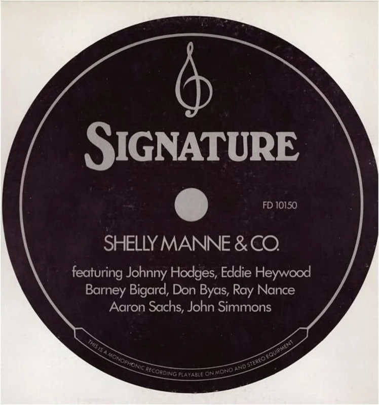 Shelly Manne: Shelly Manne & CO. 12"