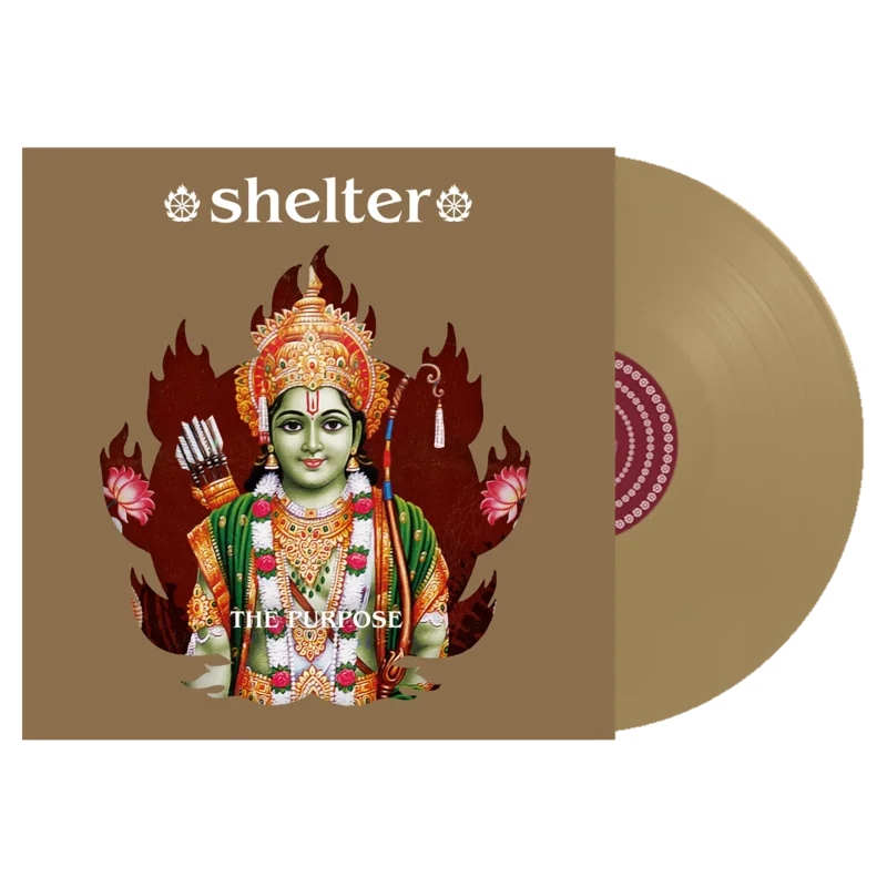 SHELTER 'THE PURPOSE, THE PASSION' LP - GOLD