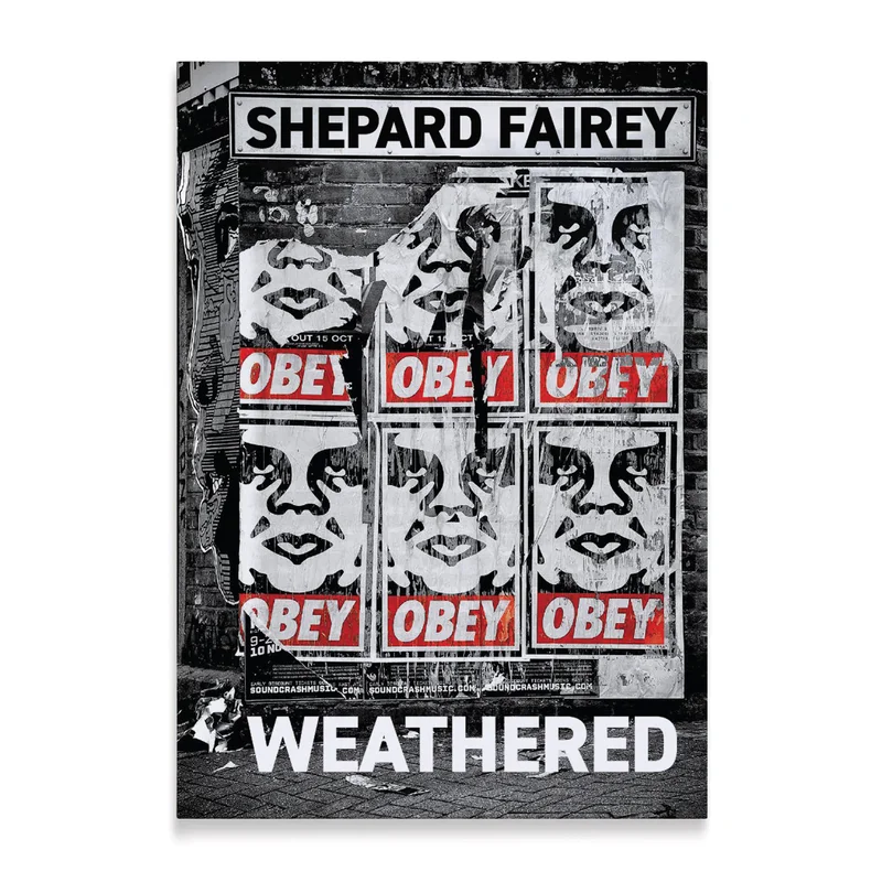 SHEPHARD FAIREY 'WEATHERED' BOOK