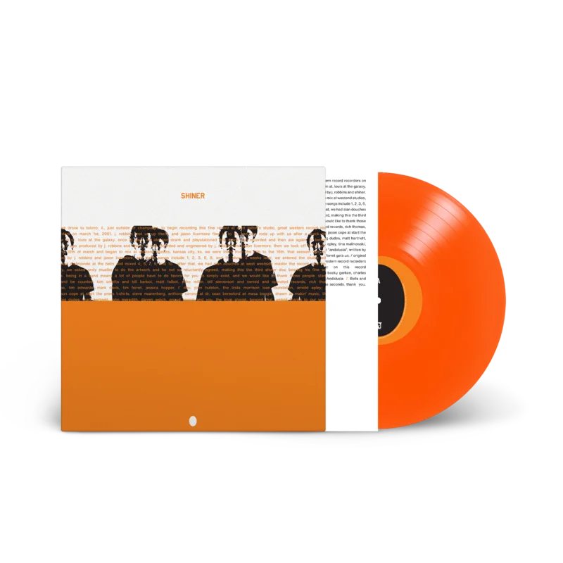 SHINER THE EGG LP - EXCLUSIVE - LTD. 300 - TRANSPARENT ORANGE