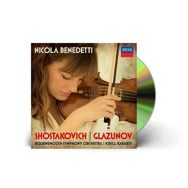 Shostakovich: Violin Concerto No.1; Glazunov: Violin Concerto