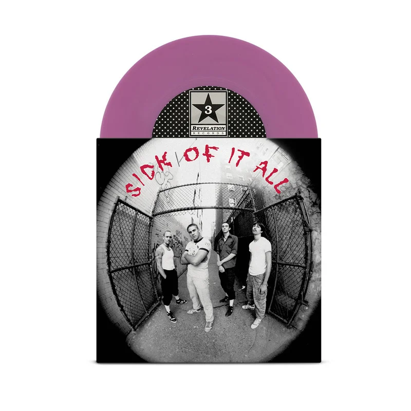 SICK OF IT ALL 'SICK OF IT ALL' 7" EP - VIOLET