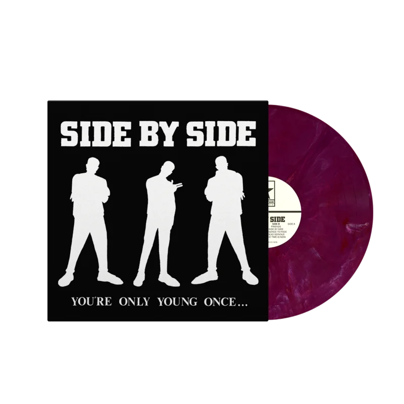 SIDE BY SIDE YOU'RE ONLY YOUNG ONCE... LP - EXCLUSIVE - LTD. 450 - PUPRLE MARBLE
