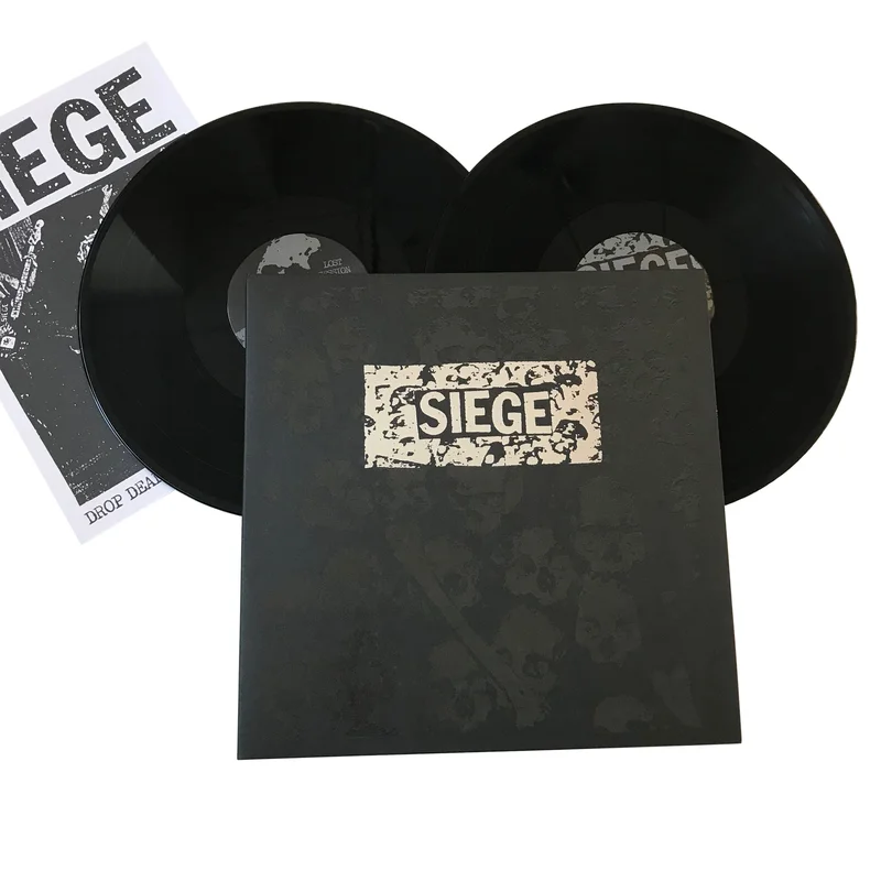 Siege: Drop Dead Complete Discography 12"