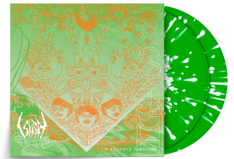 SIGH 'IMAGINARY SONICSCAPE' LTD - EXCLUSIVE - LTD. 200 - NEON GREEN/WHITE/SPLATTER