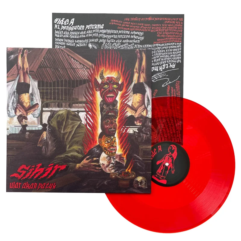 Sihir: Ular Akan Patuk 12" red vinyl