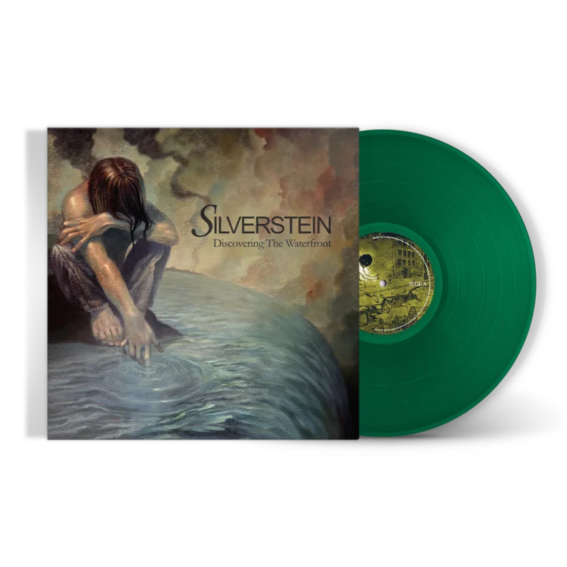 SILVERSTEIN DISCOVERING THE WATERFRONT LP - EXCLUSIVE - LTD. 500 - TRANSLUCENT GREEN