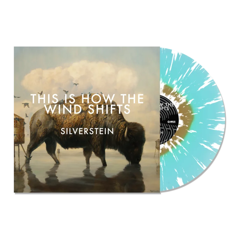 SILVERSTEIN THIS IS HOW THE WIND SHIFTS LP - EXCLUSIVE - LTD. 350 - GOLD/BLUE/WHITE/SPLATTER