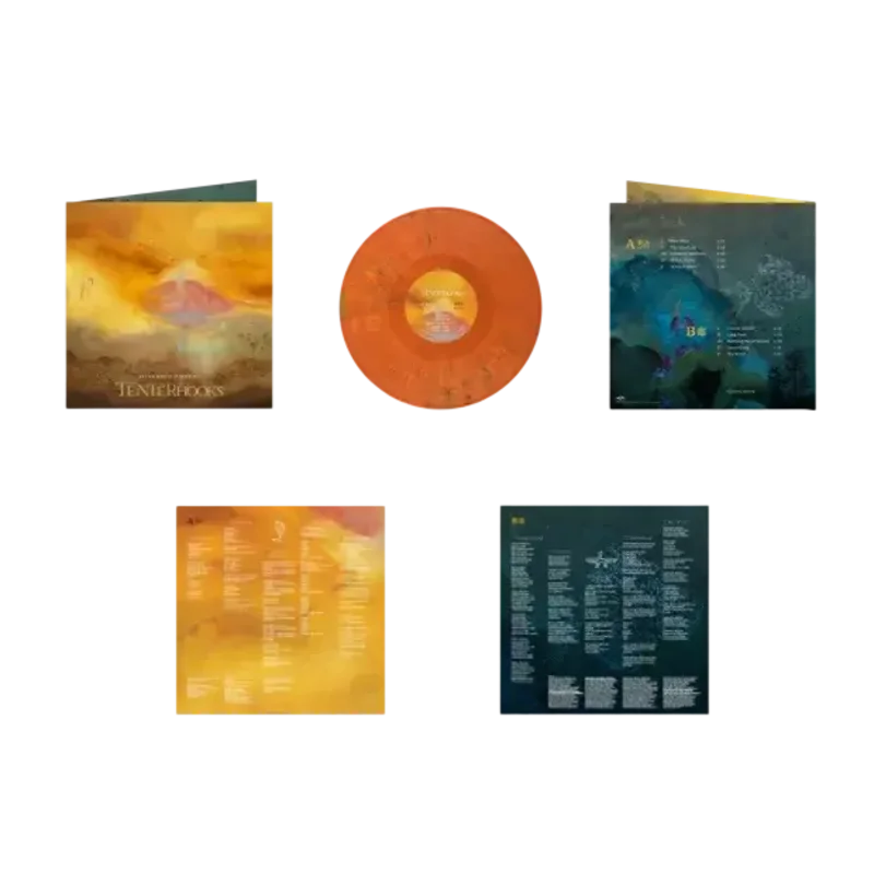 SILVERSUN PICKUPS TENTERHOOKS LP (Limited Edition  Orange Marble Vinyl)