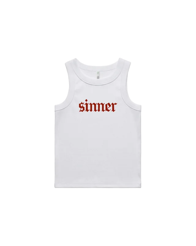 Sinner White Vest