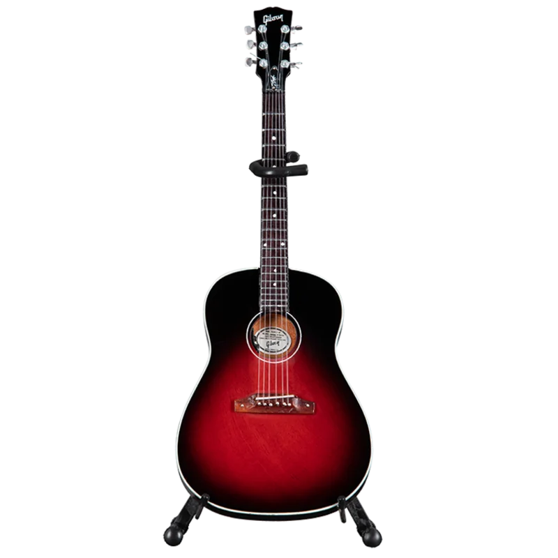SLASH - GIBSON J-45 VERMILLION BURST ACOUSTIC MINI GUITAR