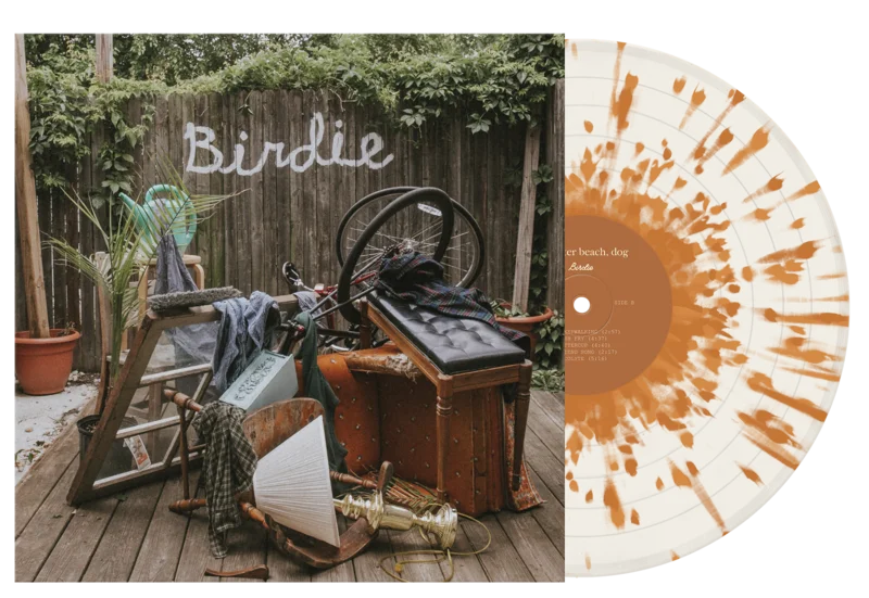 SLAUGHTER BEACH, DOG 'BIRDIE' LP - EXCLUSIVE - LTD. 100 - CLOUDY CLEAR/ORANGE/SPLATTER