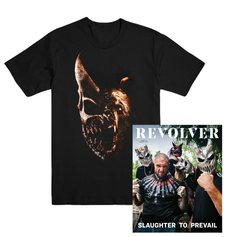 SLAUGHTER TO PREVAIL X REVOLVER BUNDLE SUMMER 2025 ISSUE & EXCLUSIVE T-SHIRT