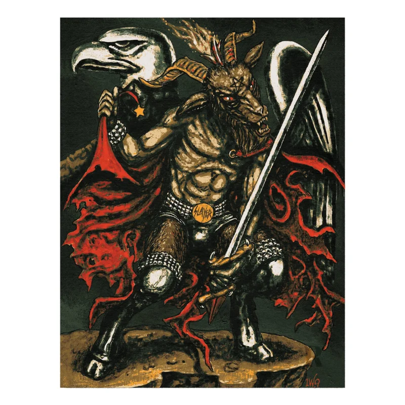 SLAYER INSPIRED ART PRINT - EXCLUSIVE - LTD.