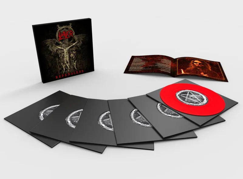 SLAYER 'REPENTLESS' 6.66" 6LP BOX SET - RED