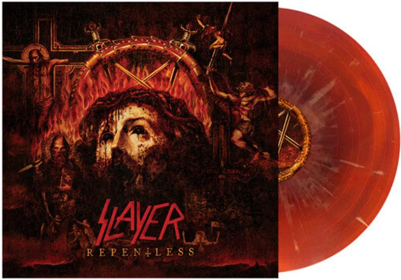 SLAYER 'REPENTLESS' LP - OXBLOOD/ORANGE/MUSTARD/SWIRL