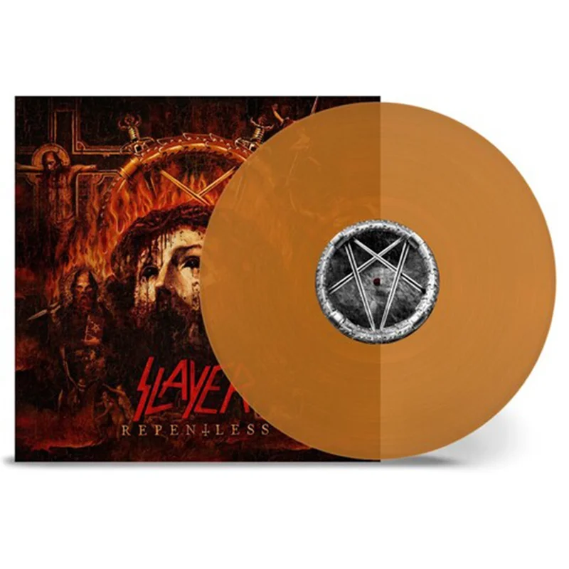 SLAYER 'REPENTLESS' LP - YELLOW