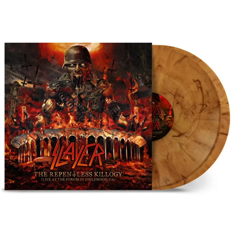 SLAYER 'THE REPENTLESS KILLOGY (LIVE AT THE FORUM IN INGLEWOOD, CA)' 2LP - AMBER SMOKE