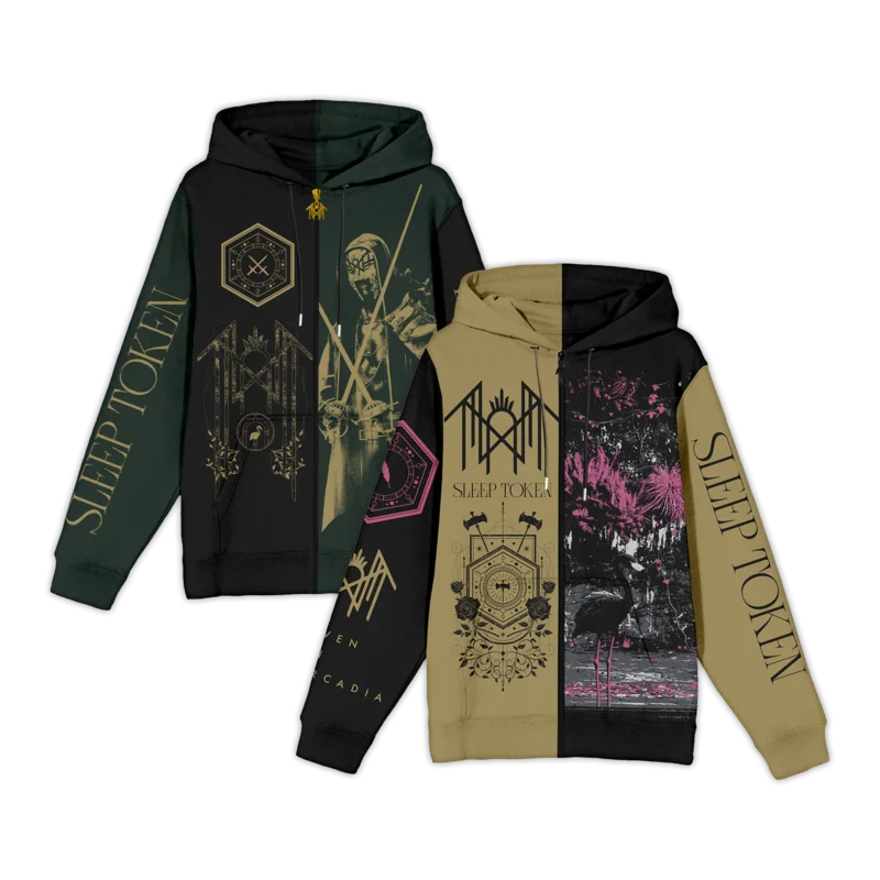 SLEEP TOKEN "EVEN IN ARCADIA" LIMITED EDITION EXCLUSIVE CUT & SEW HOODIES