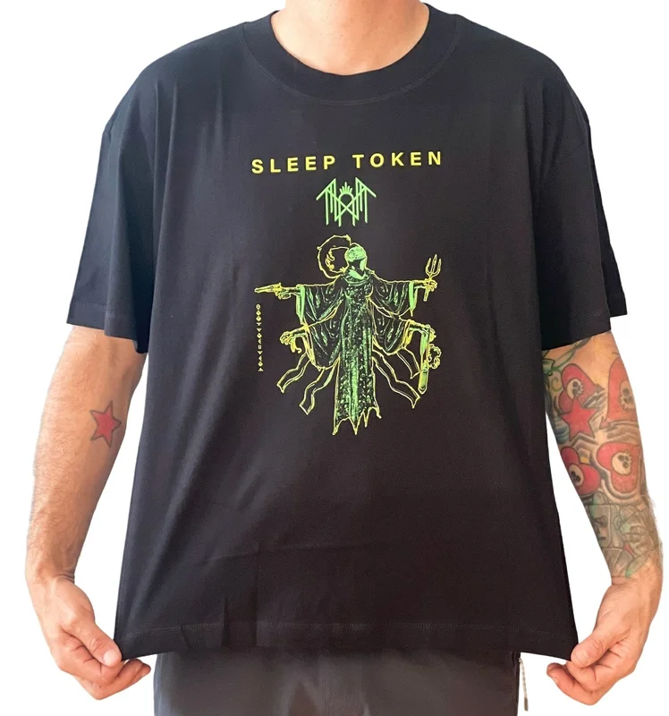 SLEEP TOKEN 'SLEEP TOKEN' OVERSIZED CROPPED T-SHIRT