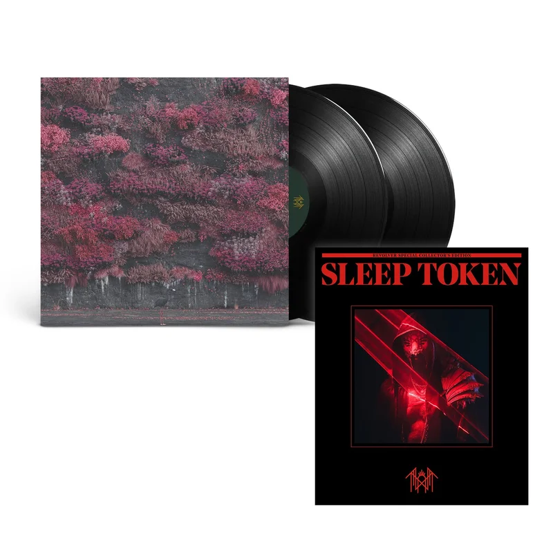 SLEEP TOKEN x REVOLVER BUNDLE SPECIAL COLLECTOR'S EDITION DELUXE MAGAZINE W/ 'EVEN IN ARCADIA' 2LP - BLACK