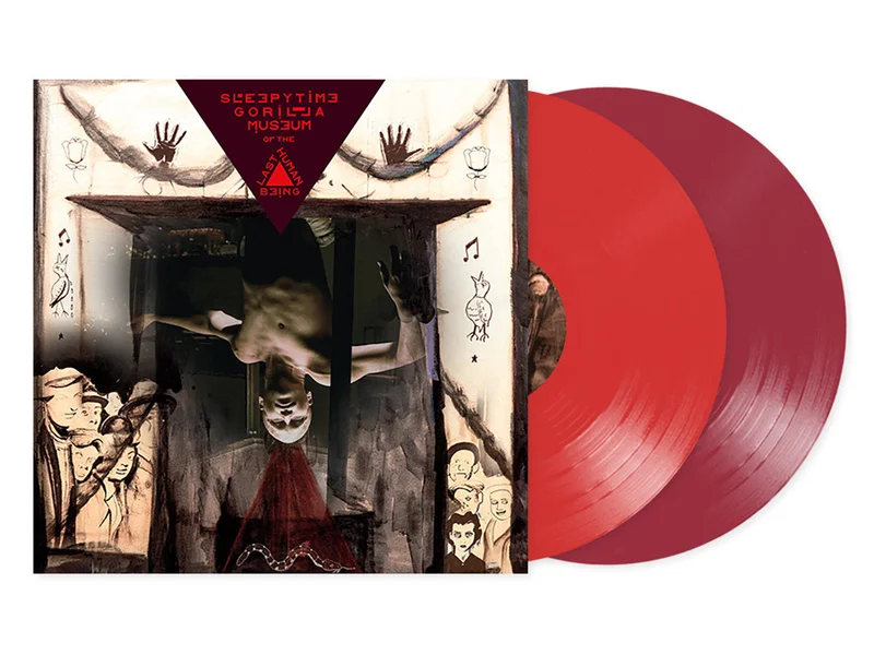 SLEEPYTIME GORILLA MUSEUM 'OF THE LAST HUMAN BEING' 2LP - OXBLOOD/BLOODRED