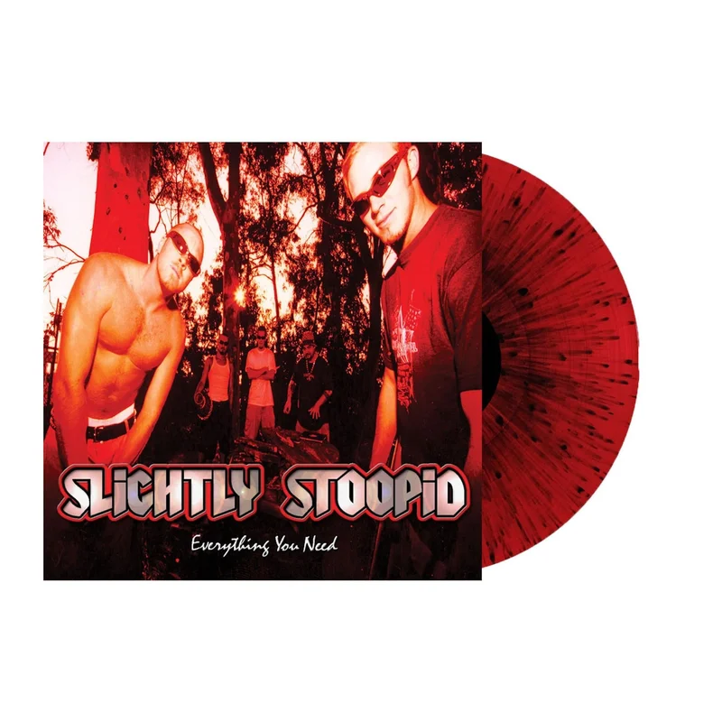 SLIGHTLY STOOPID 'EVERYTHING YOU NEED' LP - TRANSLUCENT RED/BLACK/SPLATTER (Translucent Red Black Splatter Vinyl)