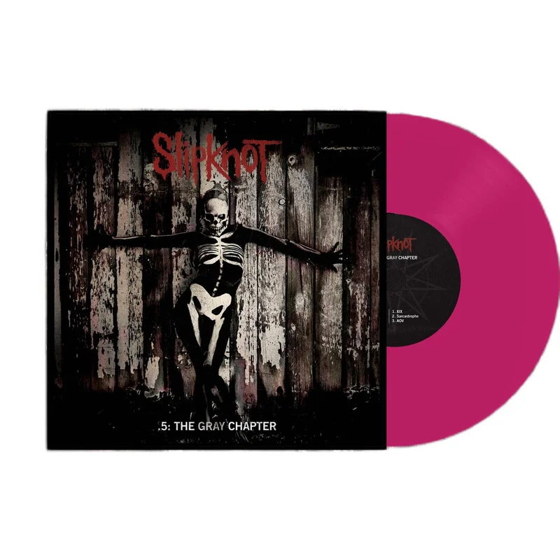SLIPKNOT '.5 THE GRAY CHAPTER' LP - PINK