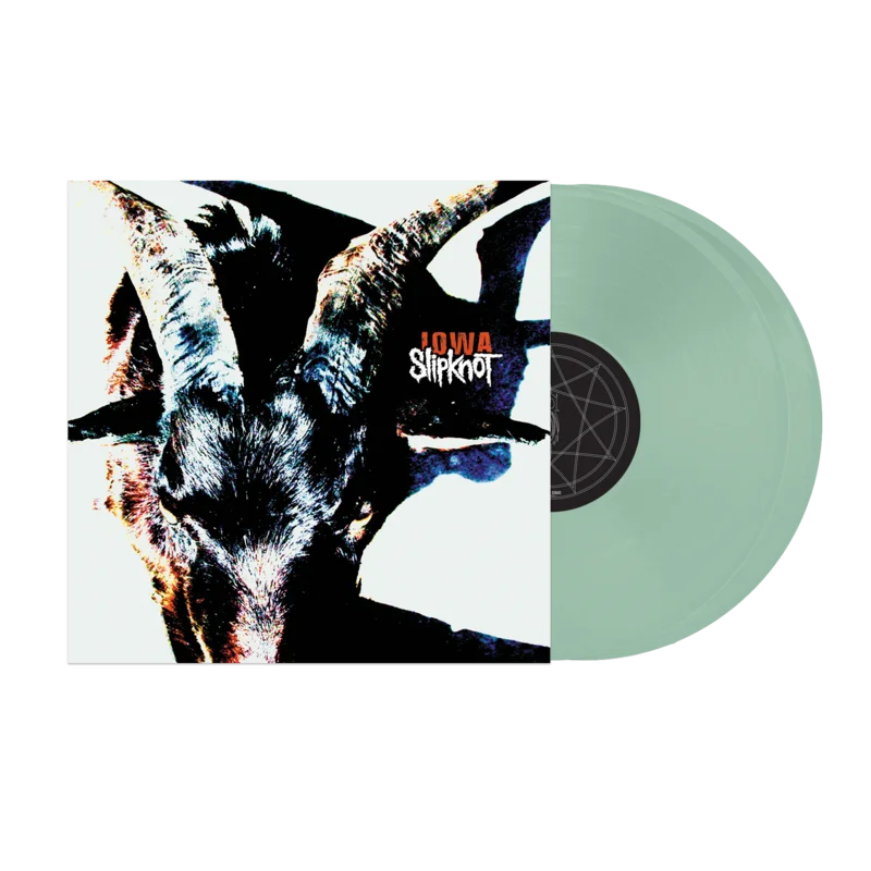 SLIPKNOT - IOWA - COKE BOTTLE GREEN COLOR - VINYL LP