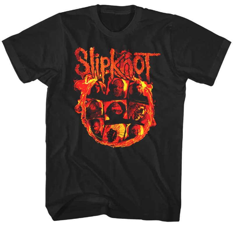 SLIPKNOT WE ARE NOT YOUR KIND FIRE black
