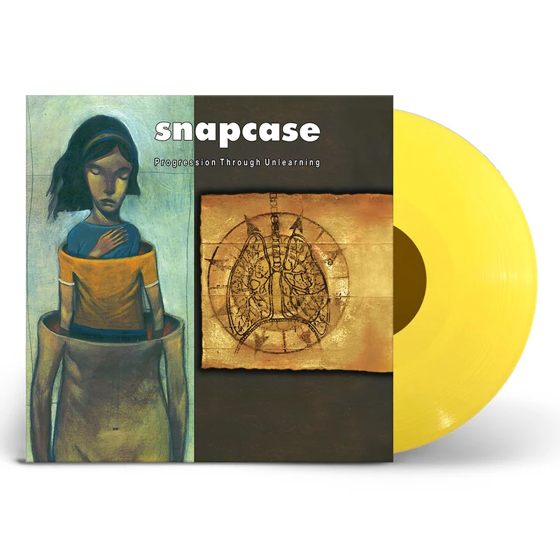 SNAPCASE PROGRESSION THROUGH UNLEARNING LP - EXCLUSIVE - LTD. 250 - TRANSPARENT YELLOW