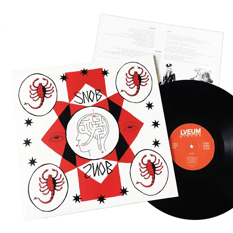 Snob: S/T 12" black vinyl